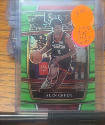 2021-22 Panini Select #7 Jalen Green — front