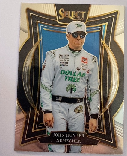2025 Panini Select Grandstand #48 John Hunter Nemechek — front