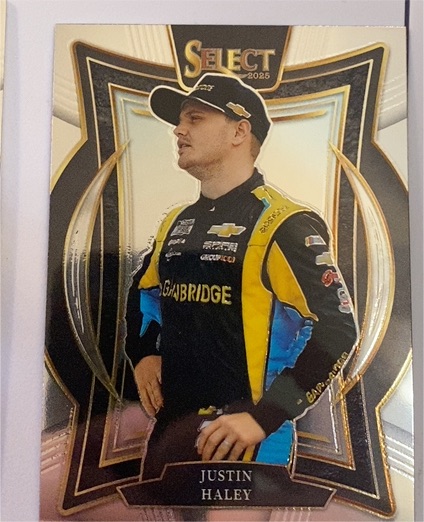 2025 Panini Select #64 Justin Haley — front