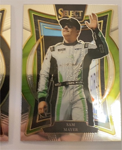 2025 Panini Select Racing Grandstand #33 Sam Mayer — front