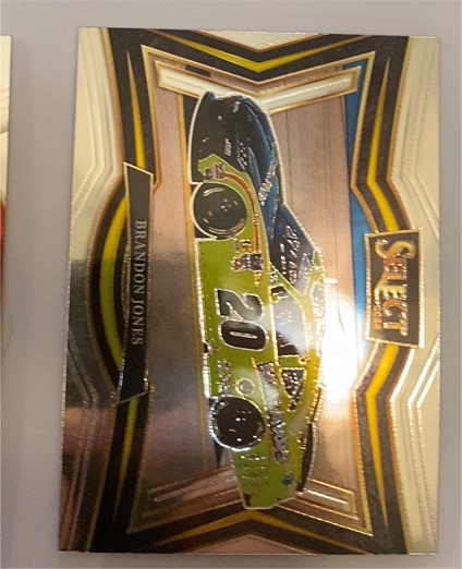 2025 Panini Select Racing #191 Brandon Jones — front