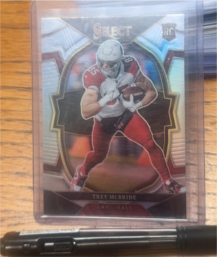 2022 Panini Select - Concourse #11 Trey McBride (RC) — front