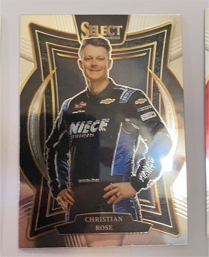 2025 Panini Select Racing Grandstand #23 Christian Rose — front