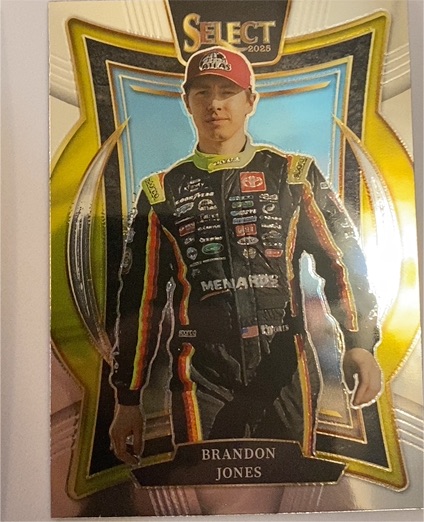 2025 Panini Select NASCAR Racing Grandstand #91 Brandon Jones — front