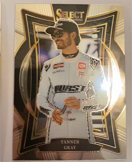 2025 Panini Select NASCAR Racing Grandstand #49 Tanner Gray — front