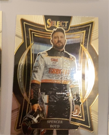2025 Panini Select Racing #95 Spencer Boyd — front