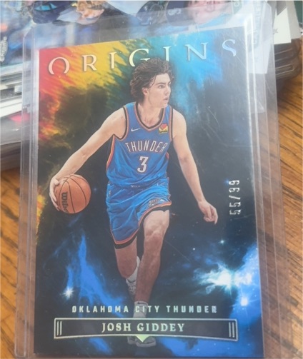 2022 Panini Origins #54 Josh Giddey — front