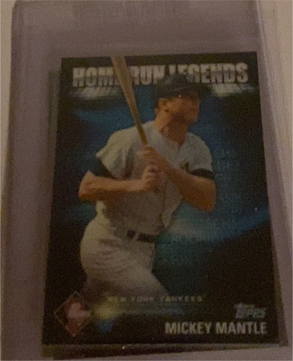 2012 Topps Prime 9 Home Run Legends #HRL-6 Mickey Mantle — front