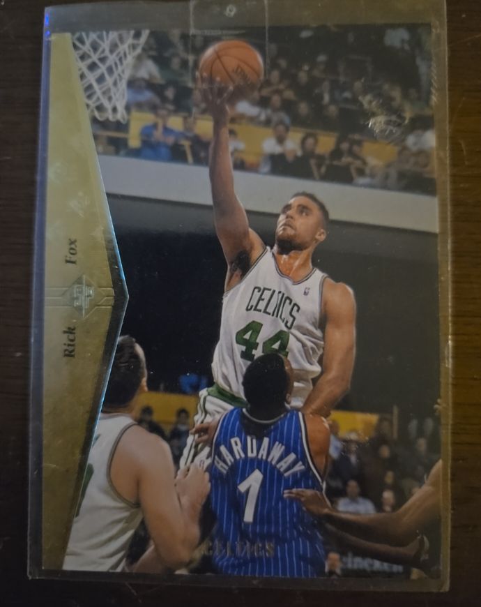 1994-95 Upper Deck SP Die-Cut #D40 Rick Fox — front