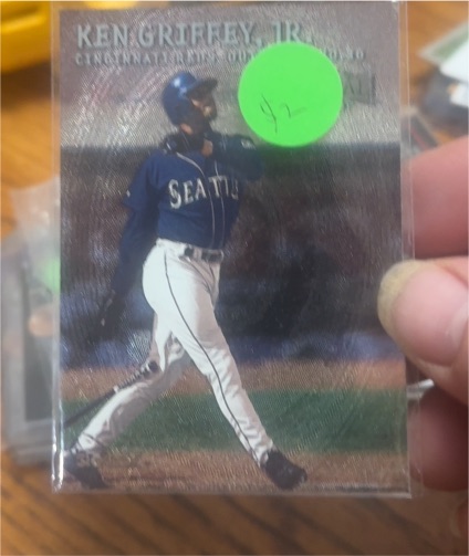 1995 Topps Stadium Club Super Skills Members Only #11 Ken Griffey Jr — front