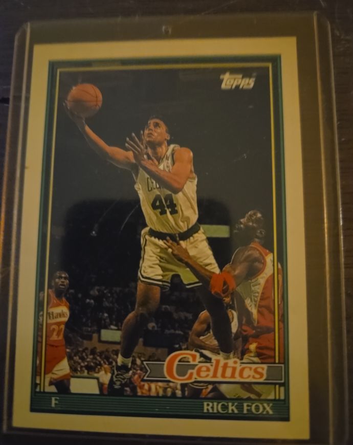 1992-93 Topps Archives #143 Rick Fox Boston Celtics — front