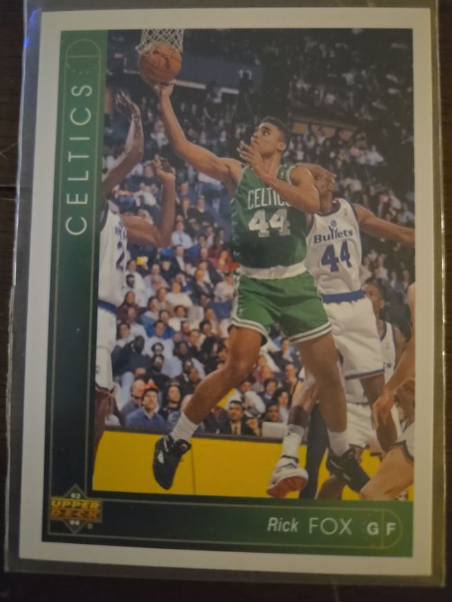 1993-94 Upper Deck #275 Rick Fox Boston Celtics — front