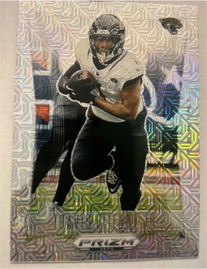 2024 Panini Prizm Deca #143 Travis Etienne Jr. — front