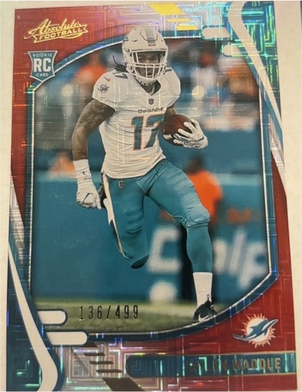 2021 Panini Absolute #106 Jaylen Waddle — front