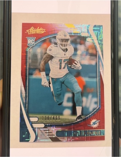 2021 Panini Absolute Football #106 Jaylen Waddle — front