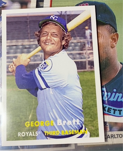 2015 Topps Archives #75 George Brett — front