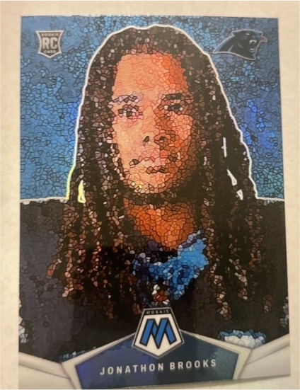 2024 Panini Mosaic #MM-JBS Jonathon Brooks — front