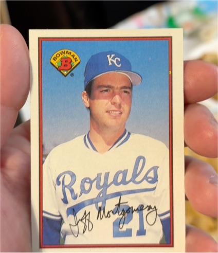 1989 Bowman #113 Jeff Montgomery — front