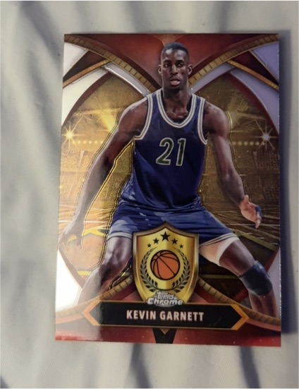 2024-25 Topps Chrome Ball of Duty #BOD-24 Kevin Garnett — front