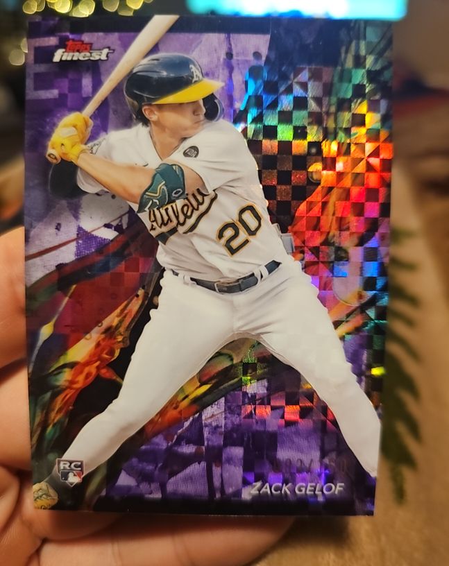 2024 Topps Finest #59 Zack Gelof — front