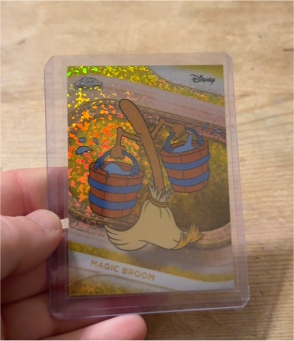 2025 Topps Chrome Disney #189 Magic Broom — front