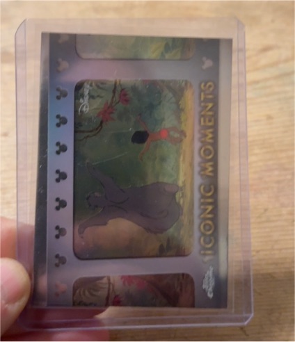2025 Topps Chrome Disney Iconic Moments #IM-11 The Bare Necessities — front