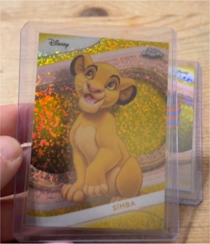 2025 Topps Chrome Disney #100 Simba — front