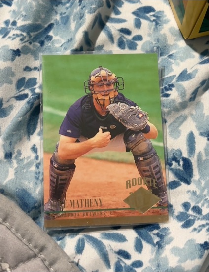 1994 Fleer Ultra #375 Mike Matheny — front