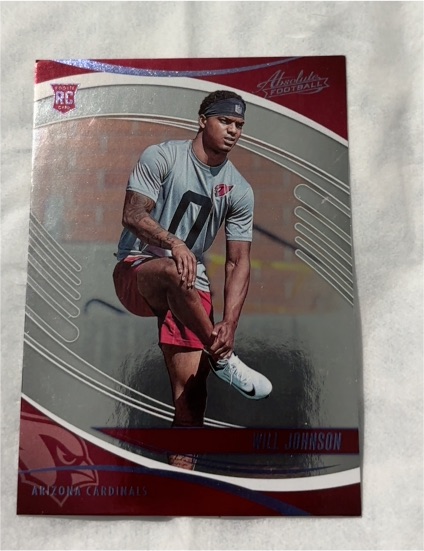 2025 Panini Absolute #198 Will Johnson — front