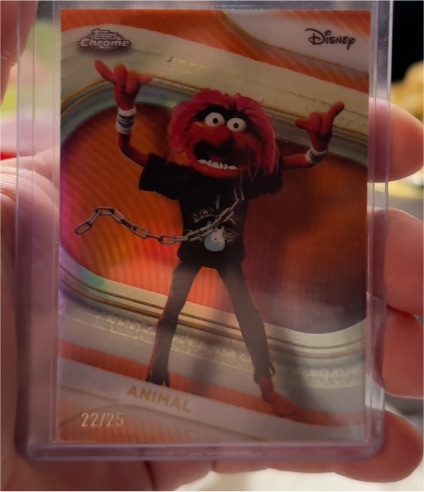 2025 Topps Chrome Disney #124 Animal — front