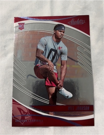2025 Panini Absolute Football #198 Will Johnson — front