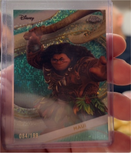 2025 Topps Chrome Disney #15 Maui — front