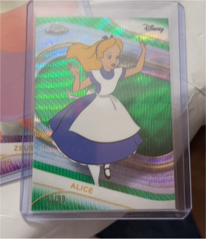 2025 Topps Chrome Disney #176 Alice — front