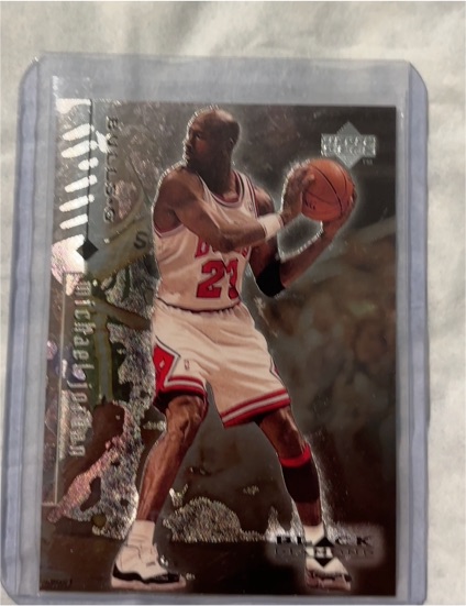 1998 Upper Deck Black Diamond #10 Michael Jordan — front