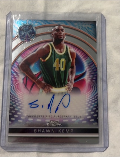 2024-25 Topps Chrome Certified Autograph Issue #TCAI-SK Shawn Kemp — front