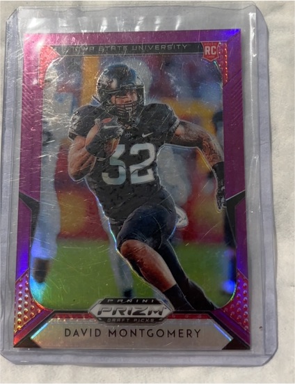 2023 Panini Prizm Draft Picks #RC David Montgomery — front