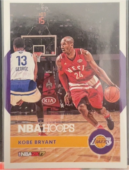 2016-17 Panini NBA Hoops #14 Kobe Bryant — front