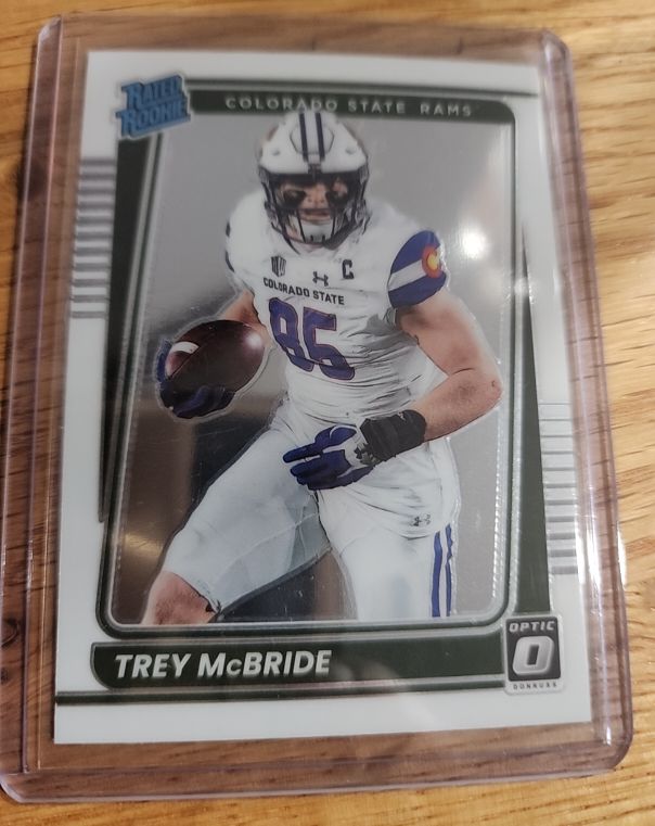2022 Panini Chronicles Draft Picks Donruss Optic #28 Trey McBride — front