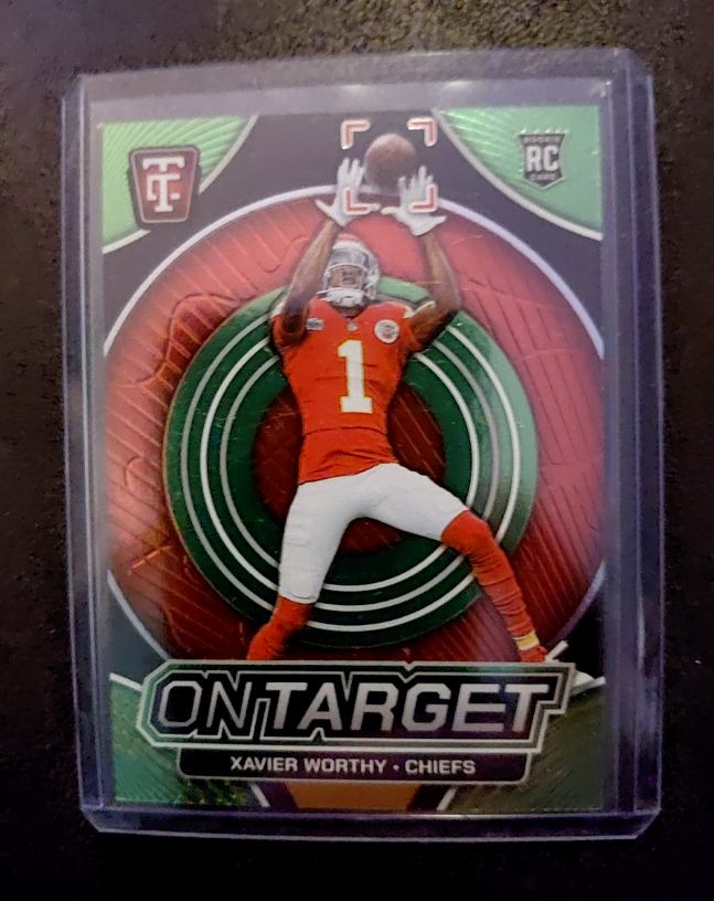 2024 Panini Totally Certified #6 Xavier Worthy On Target — front