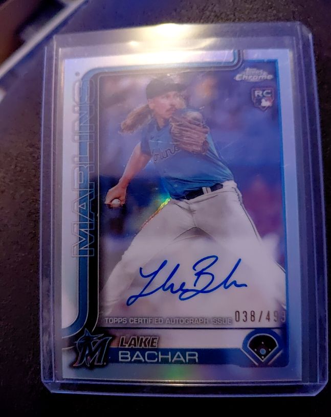 2025 Topps Chrome #RA-LB Lake Bachar — front