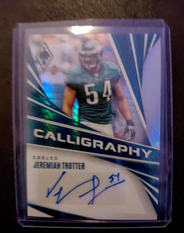 2024 Panini Phoenix #C-JTR Jeremiah Trotter Calligraphy — front