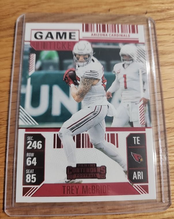 2024 Panini Contenders #1 Trey McBride — front