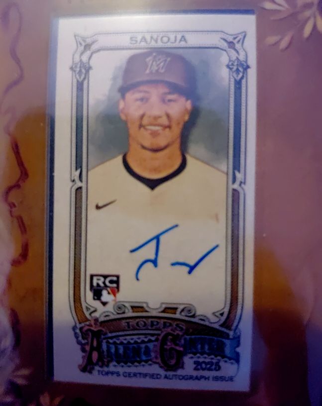 2025 Topps Allen & Ginter Mini #MA-JSA Javier Sanoja — front
