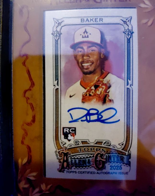 2025 Topps Allen & Ginter #MA-DB Darren Baker — front