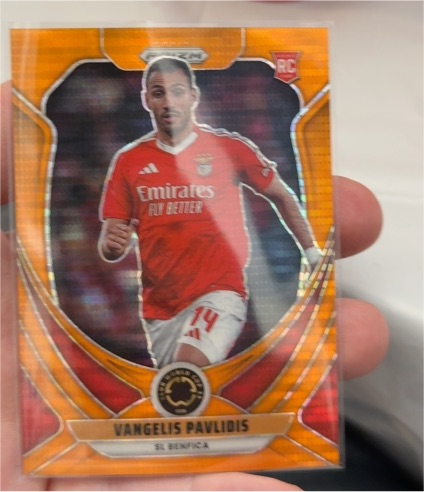2025 Panini Prizm FIFA Club World Cup #187 Vangelis Pavlidis — front