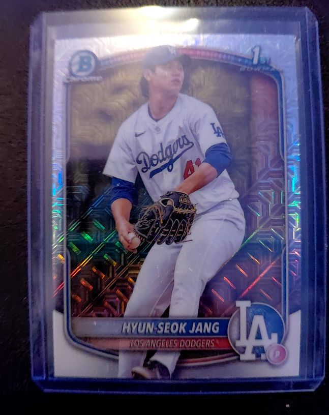 2025 Bowman Chrome Prospects #BCP-51 Hyun-Seok Jang — front