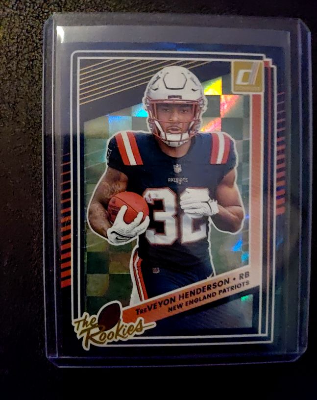 2025 Panini Donruss #16 TreVeyon Henderson The Rookies — front