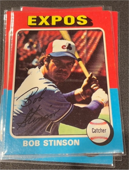 1975 Topps #471 Bob Stinson — front