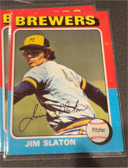 1975 Topps #281 Jim Slaton — front