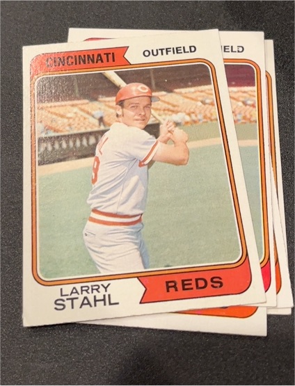 1974 Topps #507 Larry Stahl — front